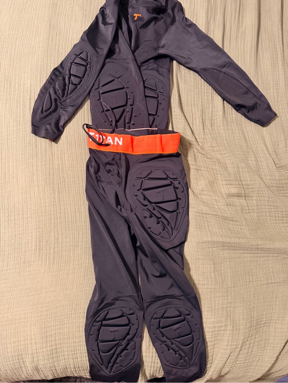 Titan Black two piece padded goal keeper set